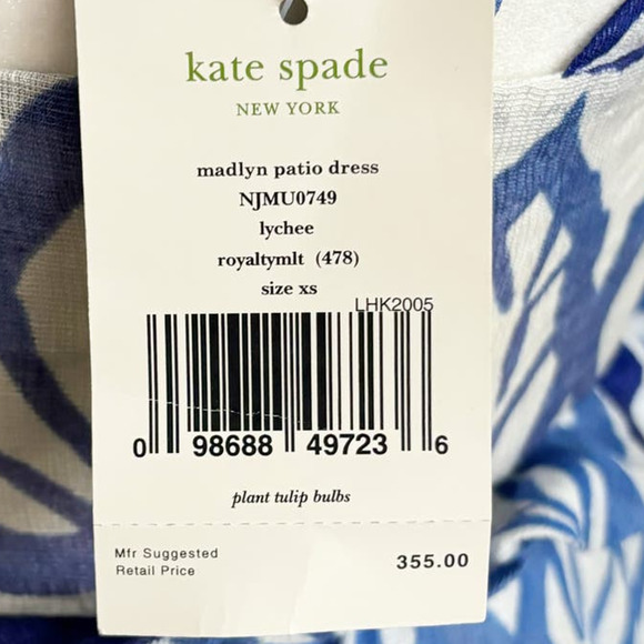 Kate Spade Dress XS NWT - Picture 6 of 8